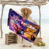 Virtual Fashion Show Beach Towel Quick-Dry Soft Microfiber Comfortable Lightweight Suitable for Swimming, Gym, Camping, Yoga Vacation