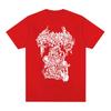 Rapper Ken Carson A Great Chaos Print Graphic Tee Shirt for Men Harajuku Fashion Clothing Tshirt Gothic Cotton Oversized T Shirt