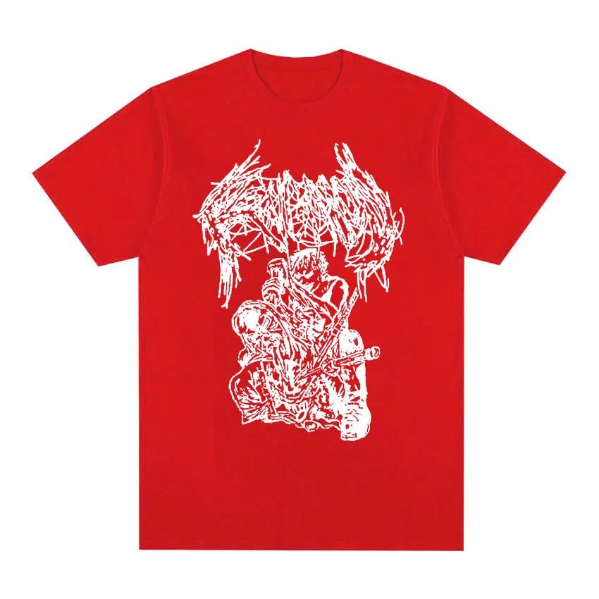 Rapper Ken Carson A Great Chaos Print Graphic Tee Shirt for Men Harajuku Fashion Clothing Tshirt Gothic Cotton Oversized T Shirt