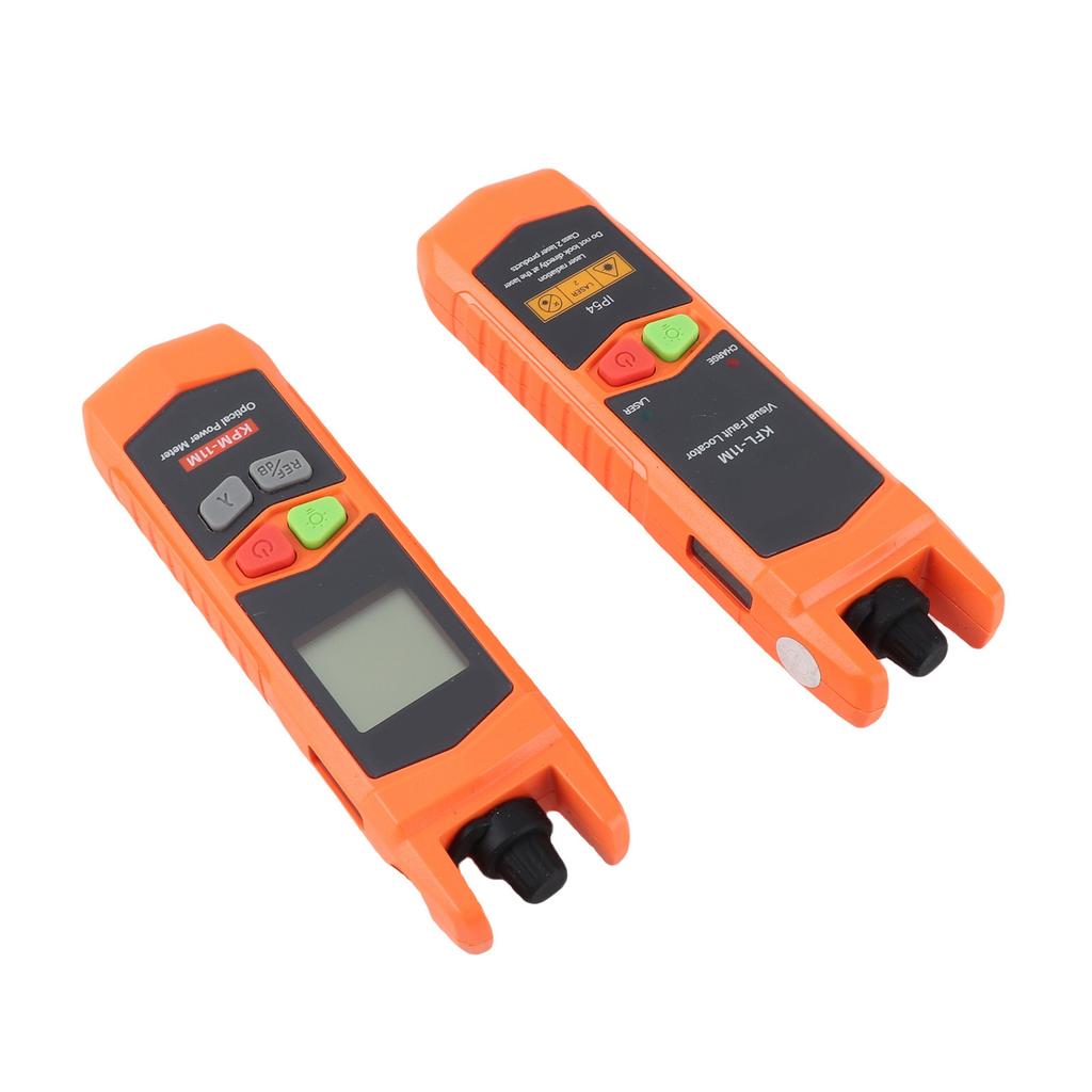 Optic Fiber Test Kit Power Meter White LED Light Source Cleaning Pen Set for Testing