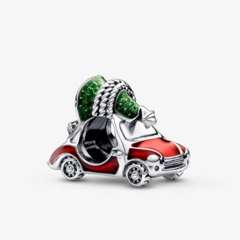 

With Car Pendant Christmas Tree Design Used For Bracelet Decoration Gift Girl