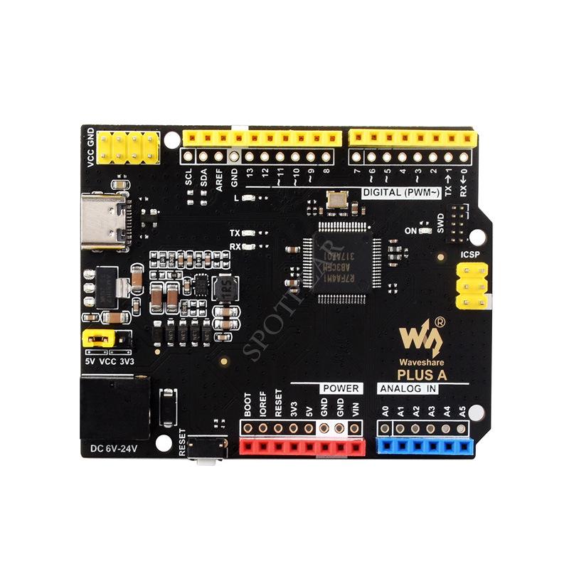

R7FA4M1AB3CFM Dev Board: R7FA4 Plus A, Compatible with Arduino UNO R4 Minima