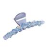 Huge Design Floral Acetate Hair Claw Clip For Elegant Updos In Vibrant Colors