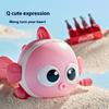 Infant and Toddler Wind-up Caterpillar Rocking Toy Wind-up Cartoon Clownfish Baby Educational Toy