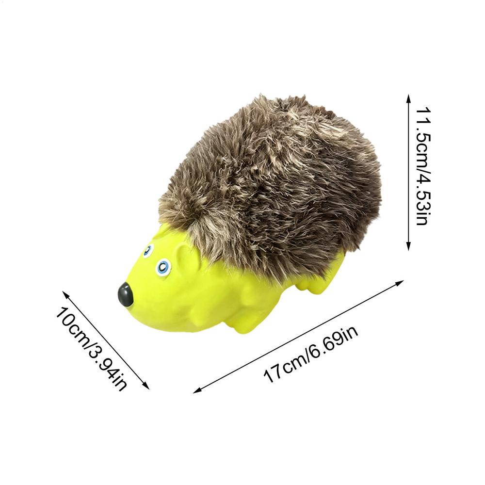 Squeaky Dog Toys Interactive Teething Plush Latex Squeaky Cute Animal Pet Toys For Dogs For Small Medium Puppy Aggressive зелёный