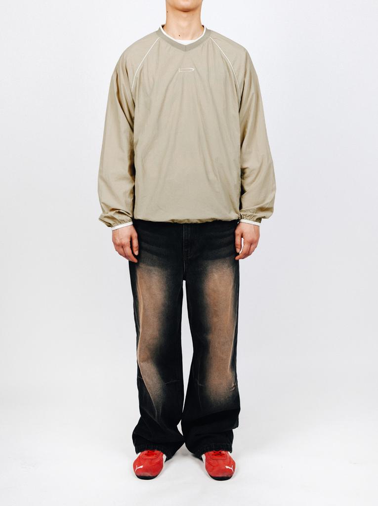 PHYSICAL DEPARTMENT P-Active Colorblock T-Shirt Greige