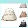 Chic Light Gray Pu Shoulder Bag For Women Trendy Retro Large Capacity Tote