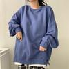 Fake Two Piece Hoodie Women Loose Korean Export Versatile Student Spring Autumn Solid Coat