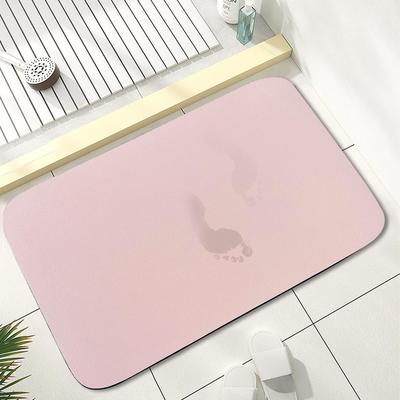 Tapis de bain Tokyo Hoshikawa en terre de diatomée pour bain doux pour s'habiller et les toilettes Facile à et [Nouveau 2024] Séchage rapide, Tapis, Absorbant,