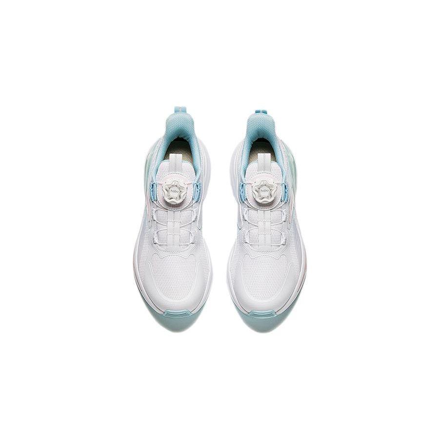 Anta Breathable Lightweight Low-Top Kids Running Shoes Kids sneaker White Pink Blue 322415508-1