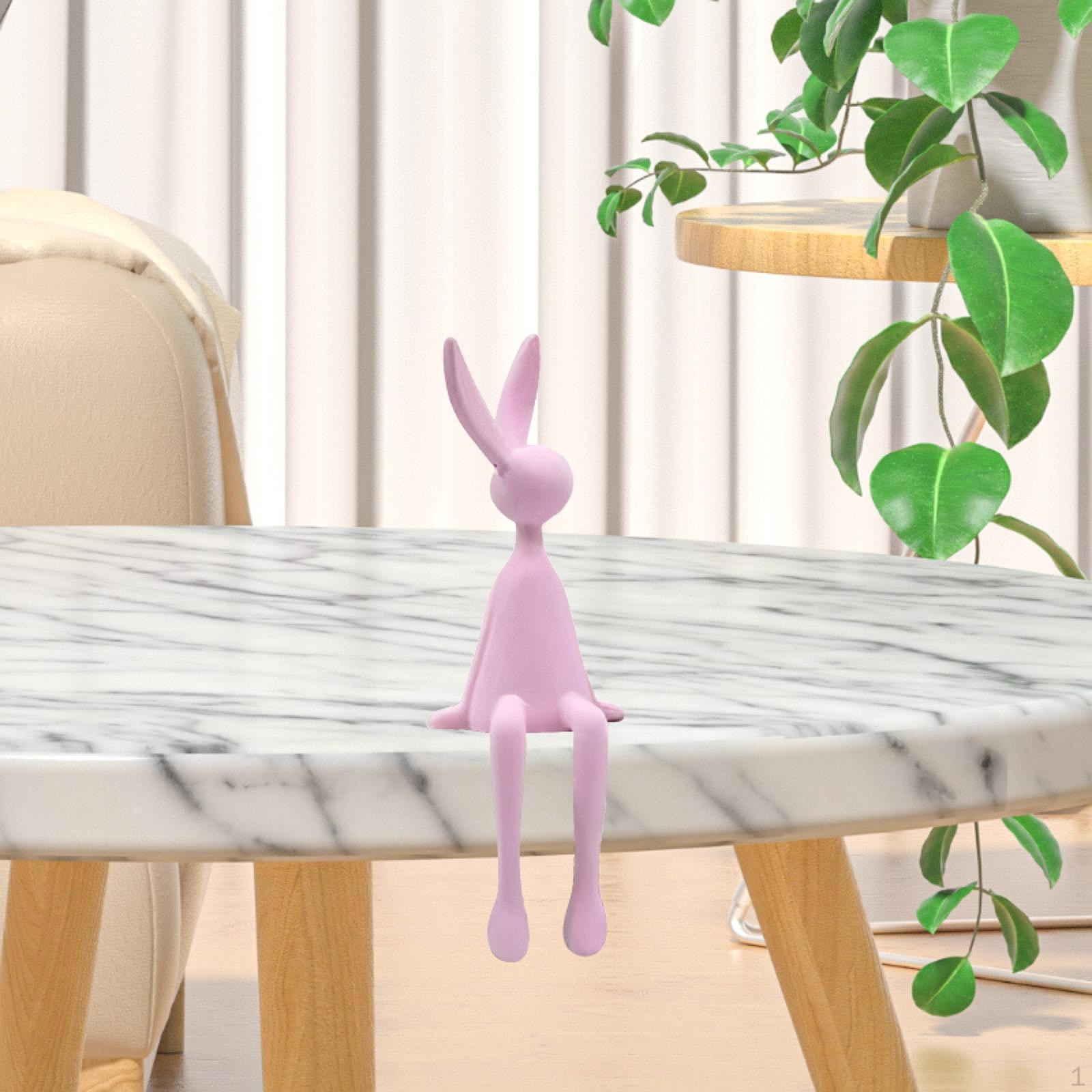 

Фигурка кролика для демонстрации скульптур животных на офисной полке S