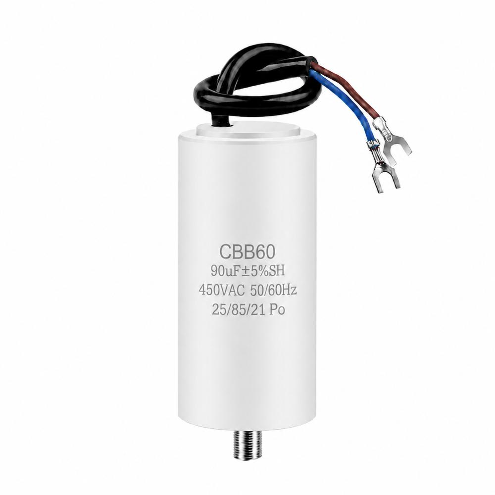 4UF-100UF CBB60 Capacitor 450V Start Capacitor Durable Washer Capacitor