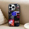 EMT EMS Ambulance  Phone Case For iPhone17, 16,15,14,13,12 Pro Max Black Candy Matte Shockproof Cover