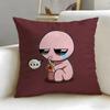 Trendy TThe Binding of Isaacable Cushion Cover Soft  EasyWash Pillow Case  Versatile for Couch Bed Travel and Office