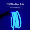 Outdoor Waterproof LED Neon Strip Light - 220V Flexible Round Linear Light for E-Sports and Engineering Spaces