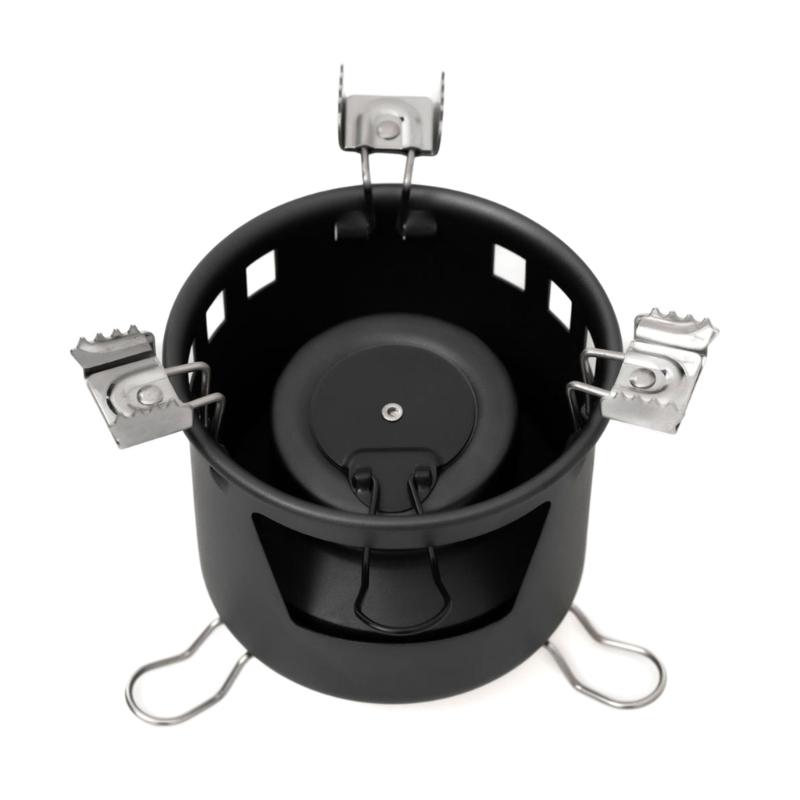Windproof Camp Stove Portable Alcohols Burners Picnic BBQ Furnaces Light Weight Tiny Stove for Camping Hiking