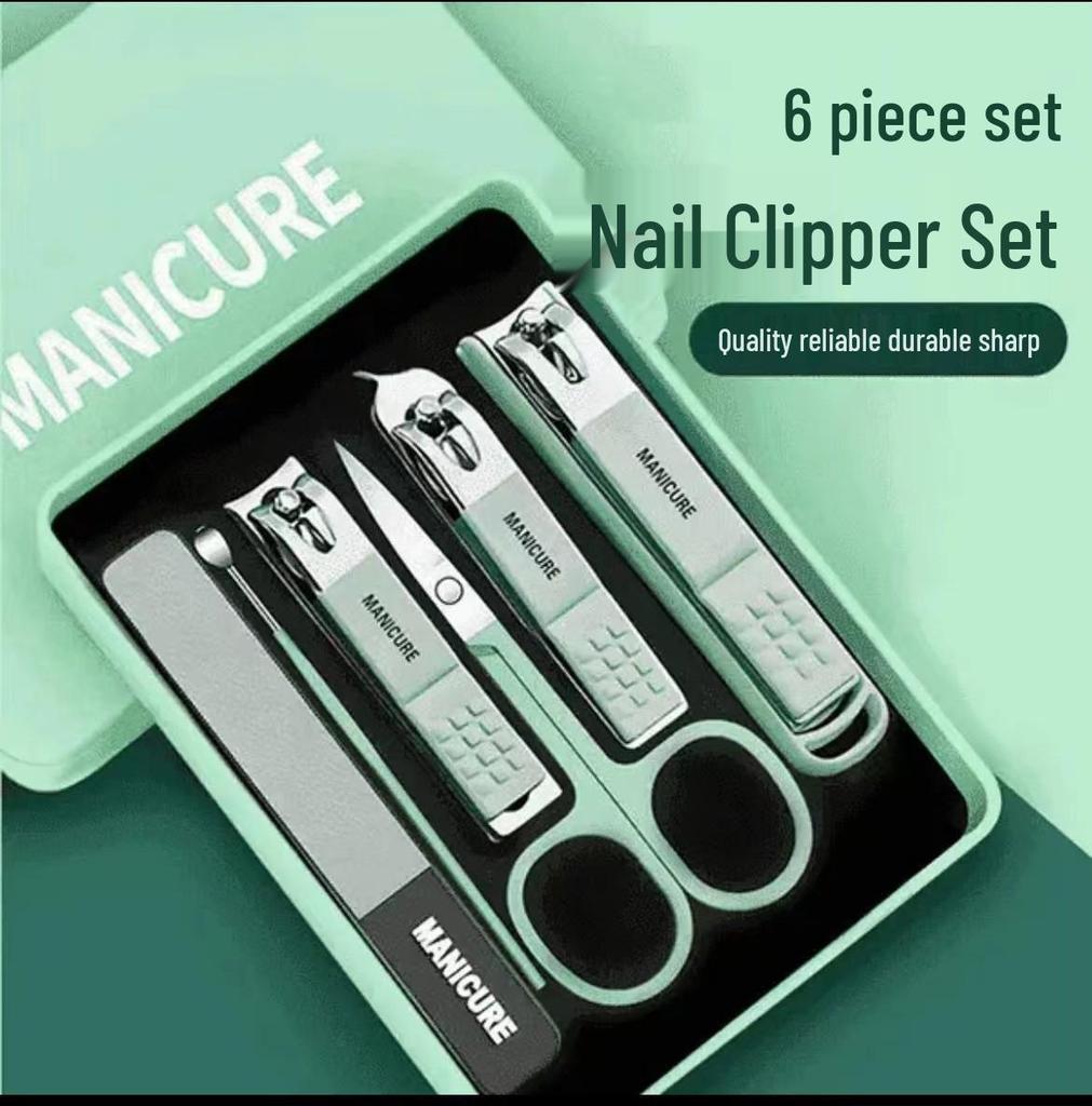 Anti-Splash Multipurpose Nail Clipper Set for Home Manicure and Personal Care