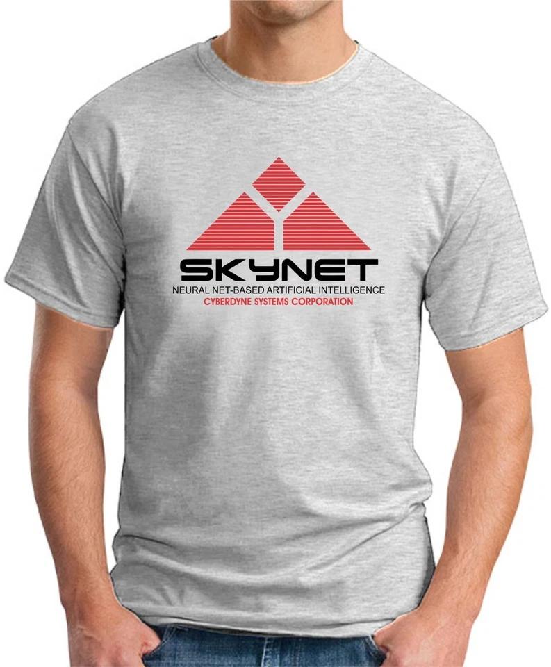 SKYNET T-SHIRT Funny Slogan Geek Nerd Terminator Judgement Day Sarah Connor T2 2 3XL