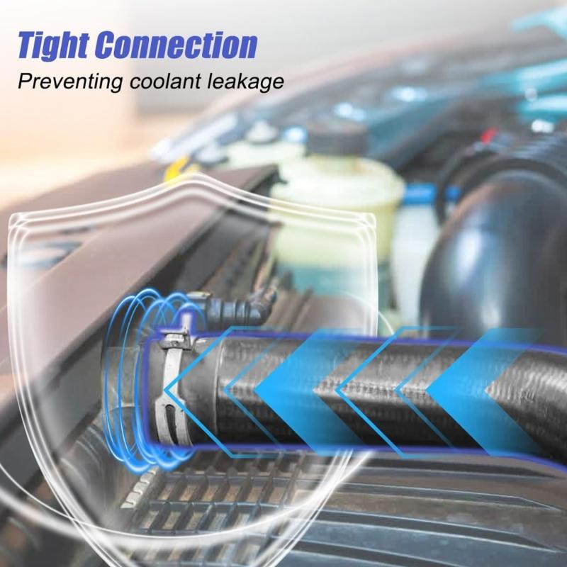 Radiator Outlet Coolant Hose Assembly 17128616528 for F30 F31 F34 F32 F33 F36 F22 F23 320I 330I 430I, Preformed Service Hose for Repair Work and