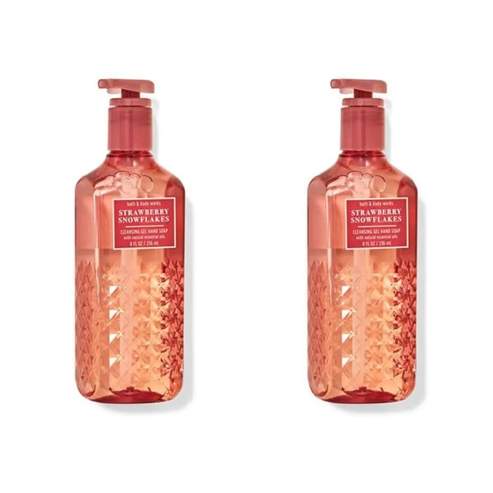 BBW Bath & Body Work 236 мл 2 шт. STRAWBERRY SNOWFLAKES Очищающий