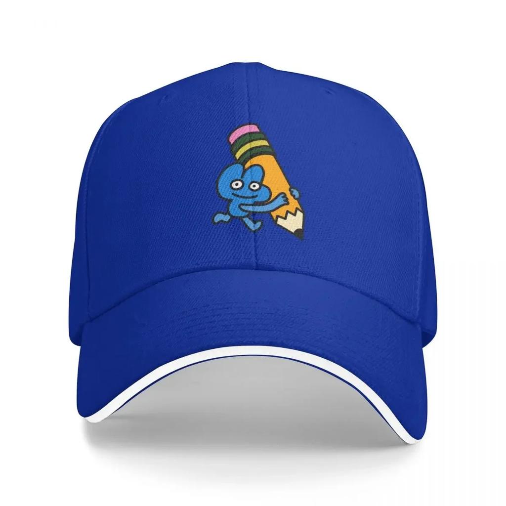 Four holding pencil BFDI Baseball Cap Hip Hop Sun Hat For Children Winter hat Sun Hats For Women Unisexs
