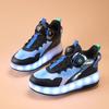 Boys/girls Two-wheel Dual-purpose Roller Skates Double Row Heely Shoes Roller Skates Luminous Sports Shoes Rechargeable