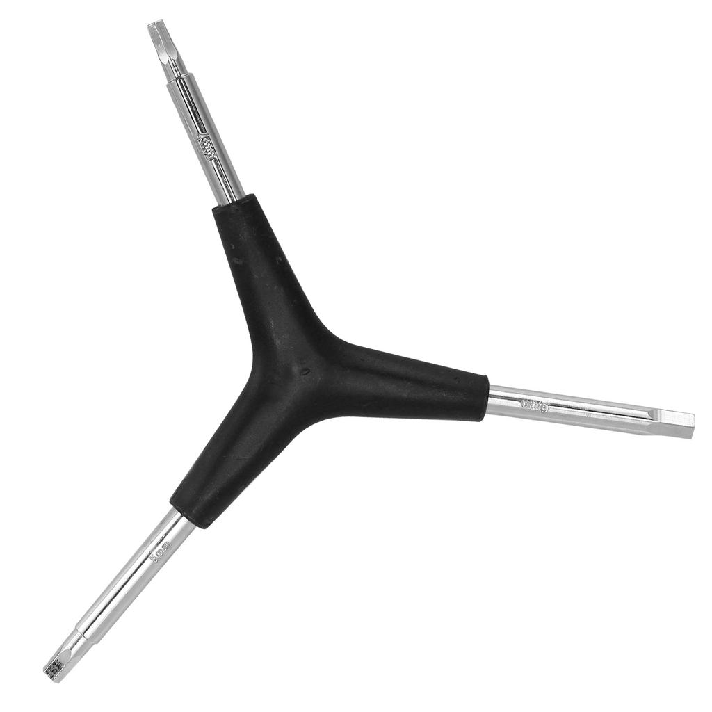 Y Shape Hexagonal Wrench Stainless Steel 3 Way Hexagonal Spanner for Bicycle Repairment