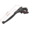 FVRITO Left Brake Handle Clutch Lever Perch For 196Cc 6.5HP Coleman CT200U BT200X Trail 200 CT200U-EX CC100X Baja Motovox Monster Moto Mini Bike CRF