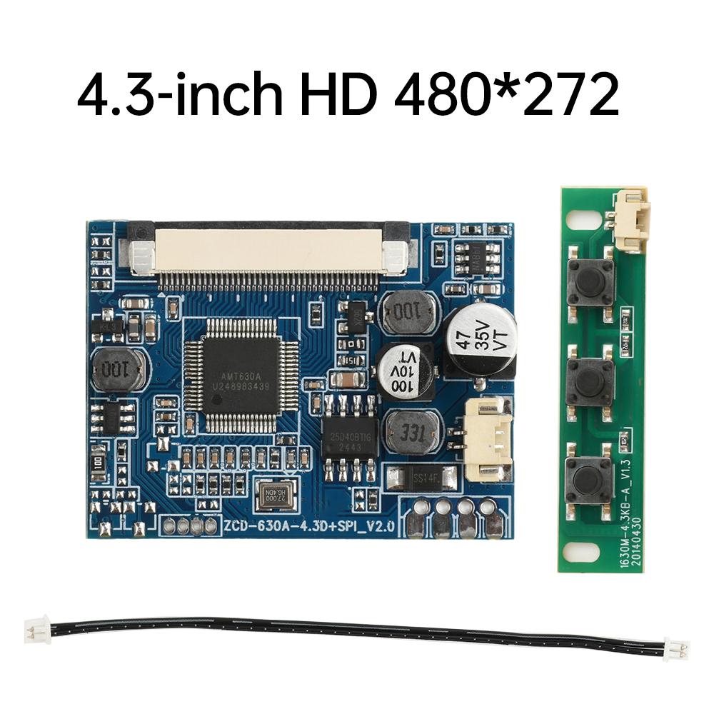 4.3/5-inch LCD Monitor Driver Board Module Kit for Car Audio-visual Digital Photo Frame Multifunction Ddisplay