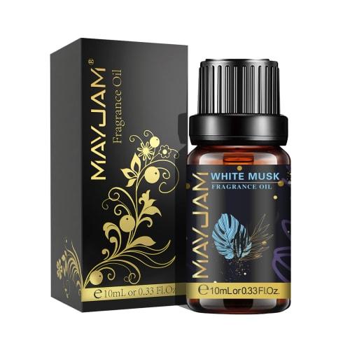 

MAYJAM White Musk Aromatherapy Oil, Essential Oil for Humidifiers, 10ml