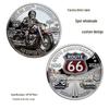 Monedă Comemorativă 2026 Aniversarea a 100 de Ani a Route 66 - Relief Autostrada SUA