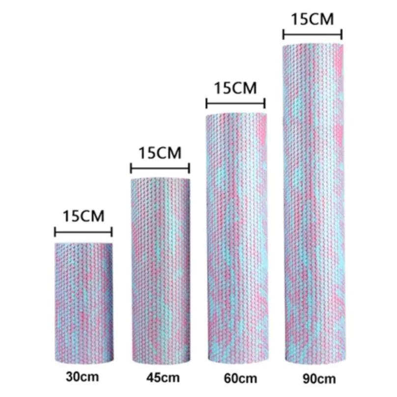 45Cm EVA Foam Roller Deep Tissue Massage Muscle Relaxation Yoga Roller Portable Lumbar Support Fitness Gym
