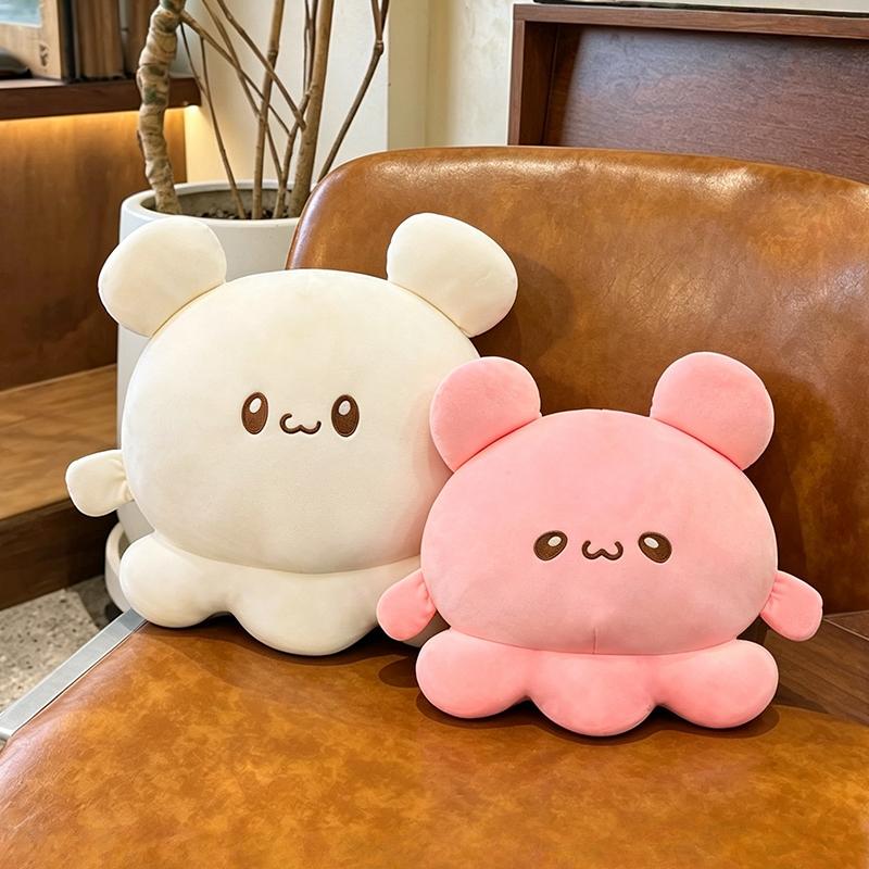 New Little Octopus Plush Doll Cute Stuffed Toy Lovely Cartoon Ornament Ideal Birthday Gift Room Living Room Decoration