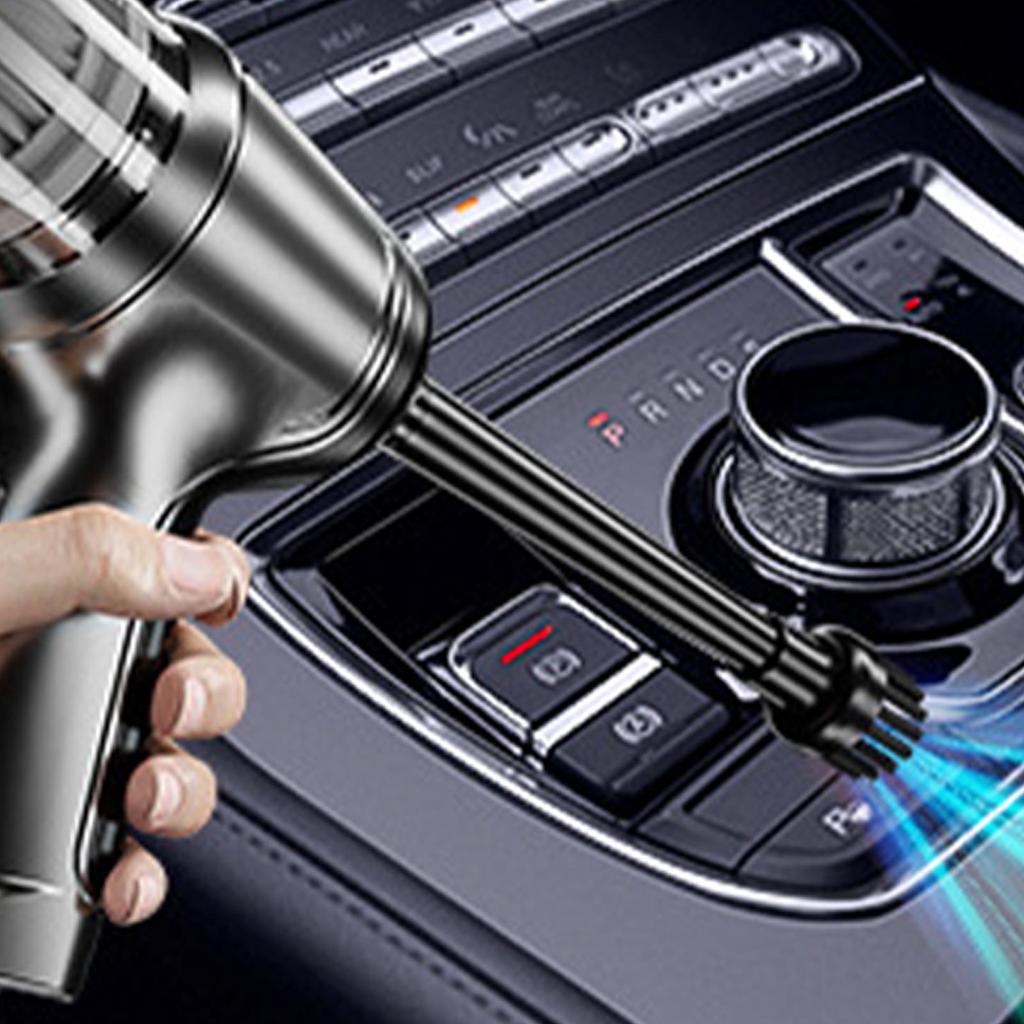 Vacuum Car Cleaner 9000Pa High Power Blower Cordless Rechargeable Compact Car Vacuum For Automobile Truck Trailer SUV Vehicle