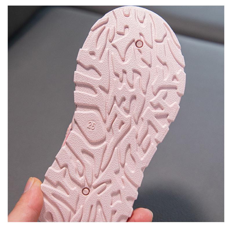 Spring New Mesh Breathable Casual Shoes, Daily Versatile Thick-soled Boys and Girls Sports Shoes