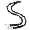 Double-ended elastic leash dog leash one to two dog elastic belt anti-explosion pet leash