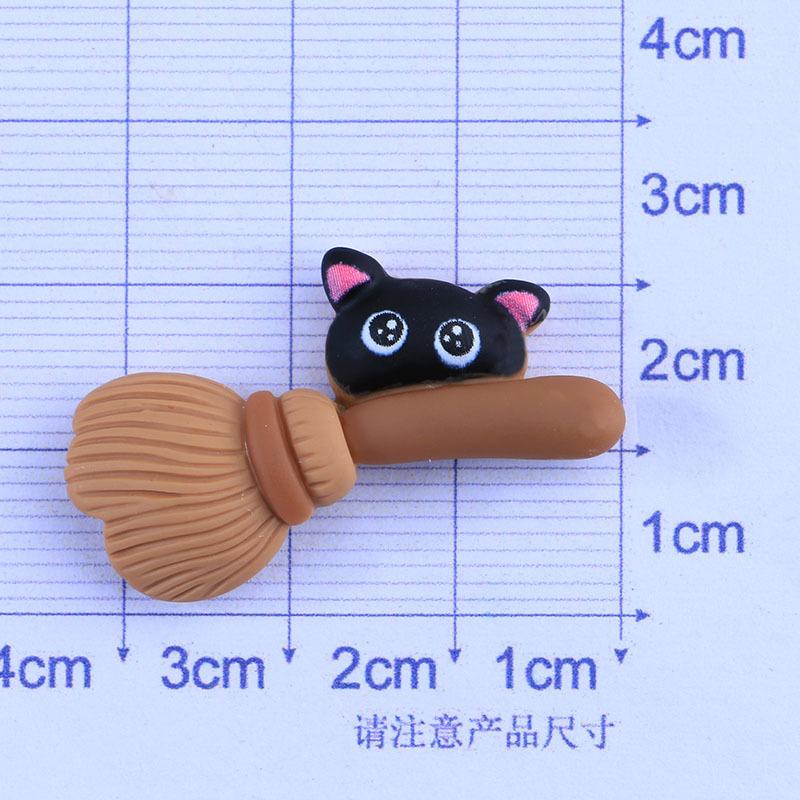 10 Pcs New Cute Halloween Pumpkin Flat Back Resin Cabochons Scrapbooking Diy Jewelry Hairpin Craft Decoration Accessorie A113