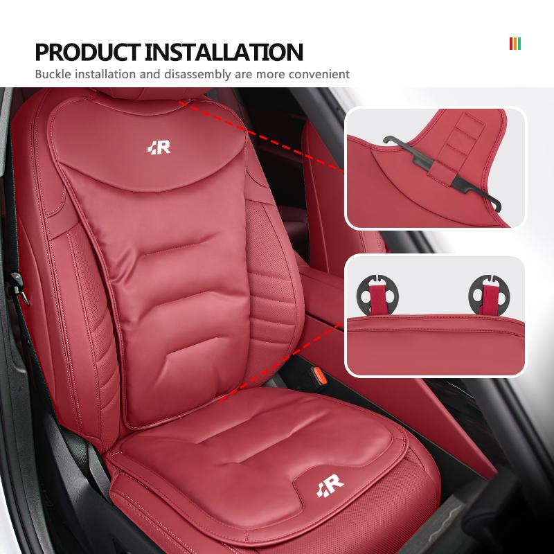 For Volkswagen VW Car Velour Cushion Breathable Back Seat Cushion Seat Cover GTI Tiguan Passat B5 B6 B7 CC Jetta MK5 MK6 Polo ze2