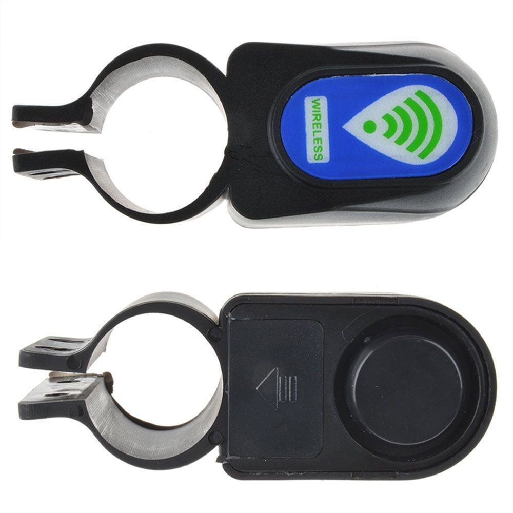 Anti-thef Security Sensor Remote Wireless Cycling Vibration Lock Bicycle Alarm Device Alertor