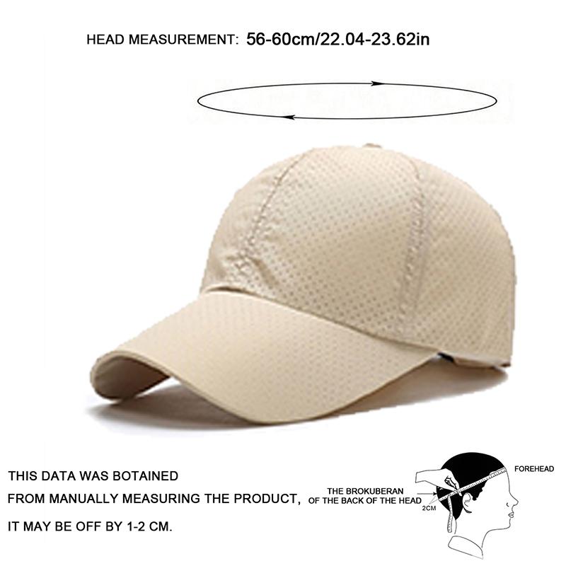Women Baseball Net Caps Spring Summer Outdoor Use Adjustable Casual Hats Sunscreen Hat Sportss Cap For Men And