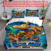 Dog Bedding Man Set Cartoon Comforter Cover Duvet Pillow Case Decoration Bedroom