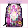 Cookierun Kingdom School Backpack Oxford Fabric Curved Straps For Kids Teens Unisex Education Essentials