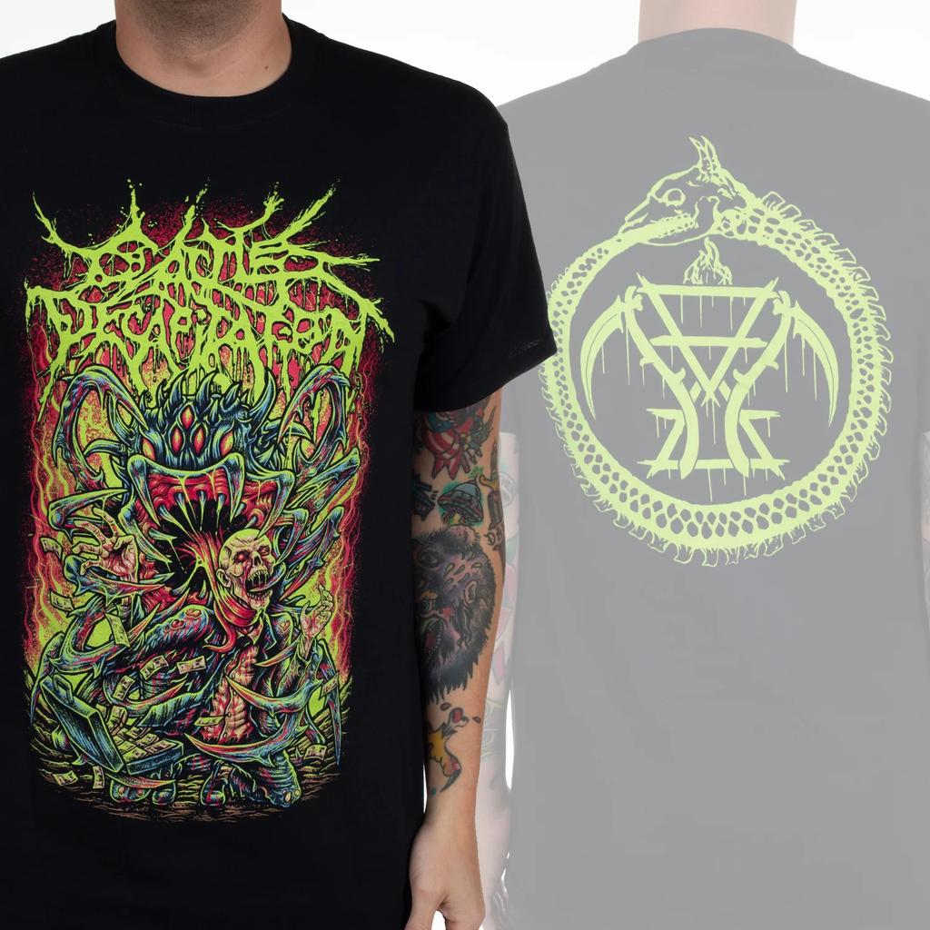 Cattle Decapitation Inspect Sign Casual Tshirt Luxury Brand for Men and Women Top