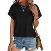 Urban Style T Shirt For Women With Cotton Polyester Blend Comfortable Casual Fit