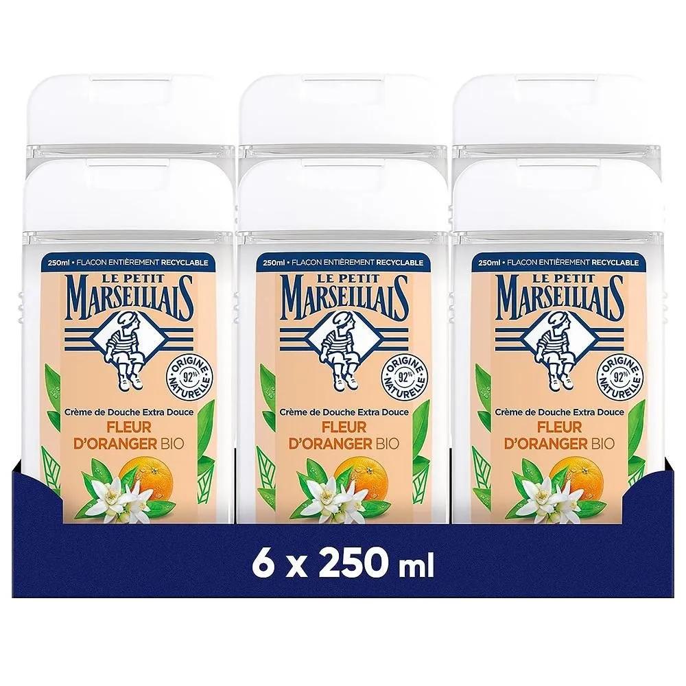 Le Petit Marseillais Гель-крем для душа 250 мл 6 шт. Апельсиновый цвет Le Petit Marseillais Shower Cream EXTRA