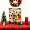 2D Advent Countdown Box Christmas Tree Decoration Acrylic Pendant Station