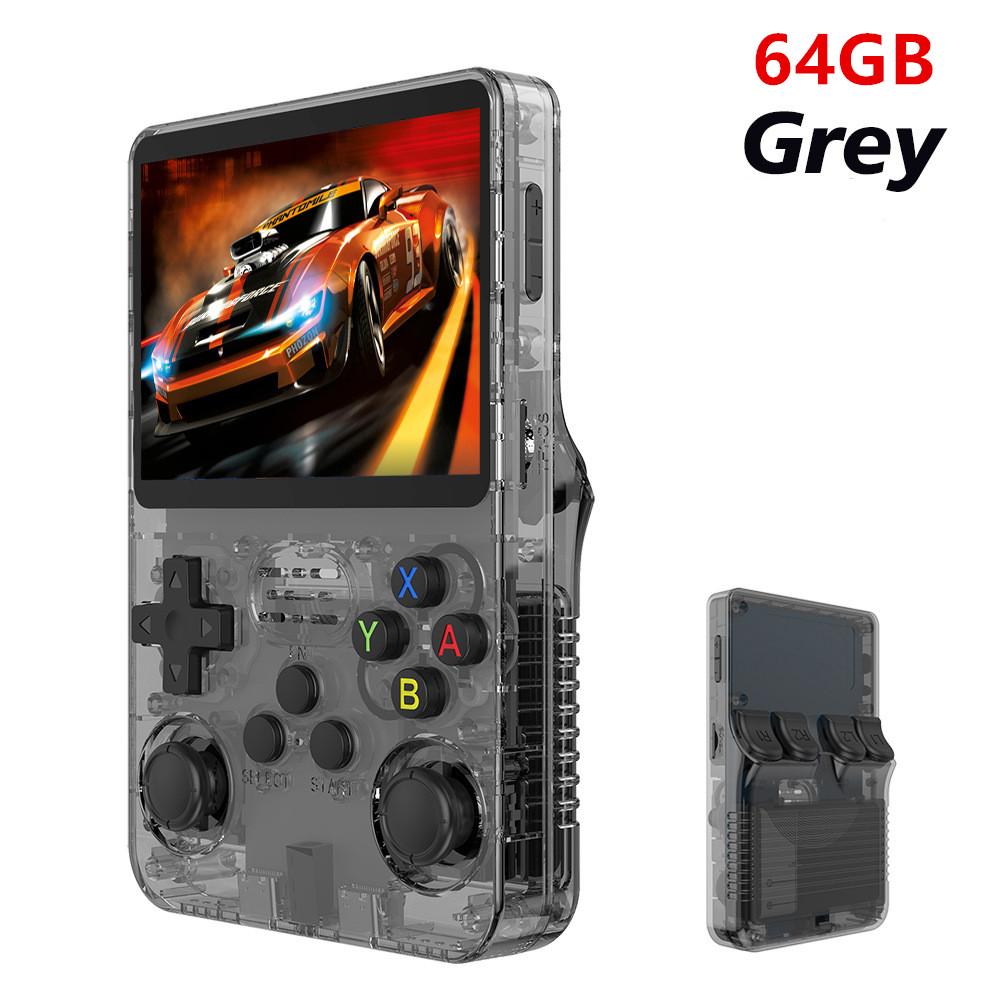 Console per videogiochi portatile retrò R36 Ultra Schermo IPS 128GB Giochi Lettore tascabile portatile Sistema Linux R36S R36 PRO