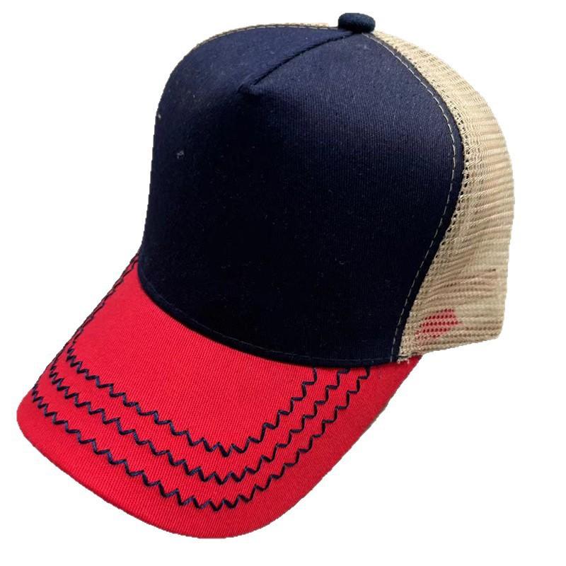 Colorful mesh hat available. Multiple colors available. Trucker visor baseball cap wide brim dome