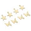 Copper Sand Faced Pentagram Pendant For DIY Jewelry Making Craft Accessories