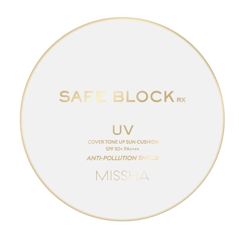 [MISSHA] Safe Block RX UV Cover Tone Up Sun Cushion LSF 50+ LSF++++ 14g